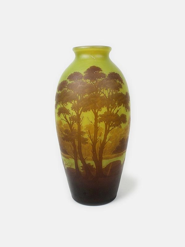 Vase gelb