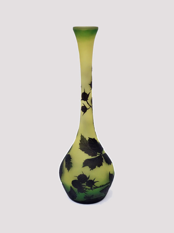 Langhals-Vase Brombeeren