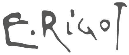 e. rigot signet Logo